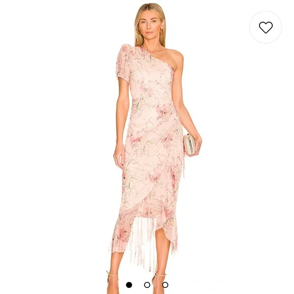 bcbgmaxazria asymmetrical dress BCBGMAXAZRIA Asymmetrical Silk Dress – Runway Catalog